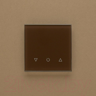 Выключатель DeLUMO Senso 8017 одноканальный трехклавишный сенсорный