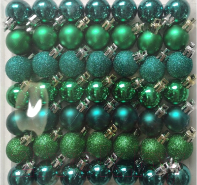 Набор шаров новогодних Волшебная страна Торжество / 007480 - фото