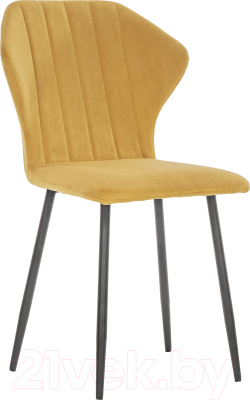 Стул Импэкс Leset Гувер полоса (черный/Ultra Mustard) - фото