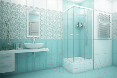 Душевой уголок МетаКам Universal 90x90 / KKS_011749 (прозрачное стекло)