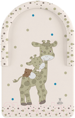 Доска пеленальная GLOBEX Комфорт Жираф / 4205/2 - фото