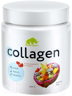 Комплексная пищевая добавка Prime Kraft Collagen Экзотический микс - фото
