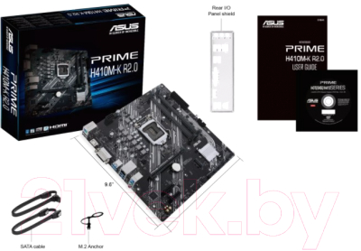 Материнская плата Asus Prime H410M-K R2.0