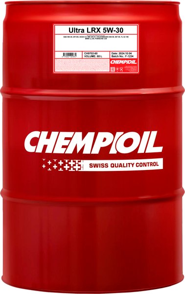 Моторное масло Chempioil Ultra LRX 5W30 SN/CF - фото