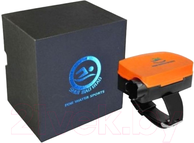 Спасательный браслет для плавания Shui Bao Biao Черный/оранжевый - фото