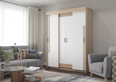 Шкаф-купе Горизонт Мебель Victor 1.6