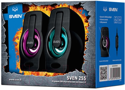 Мультимедиа акустика Sven 255