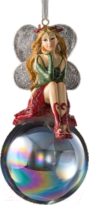 Елочная игрушка Erich Krause Decor Эльфийка на шаре / 53628 - фото