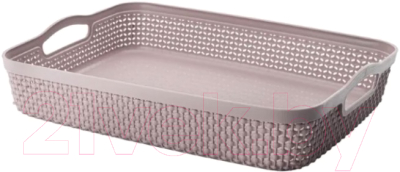 Корзина Эльфпласт Ariana EP513 (5.4л, серо-коричневый) - фото