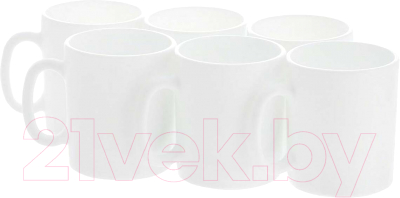Набор кружек Luminarc Essence White N1230 (6шт) - фото