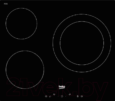 Электрическая варочная панель Beko HIC 63401 T - фото