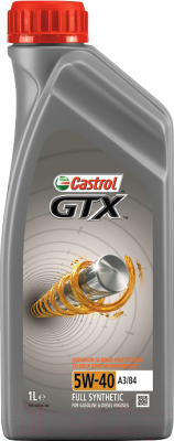 Моторное масло Castrol GTX 5W40 A3/B4 / 15B9F6 - фото