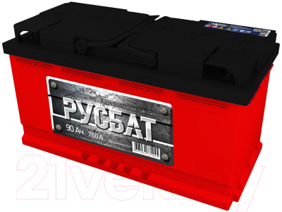 Автомобильный аккумулятор Русбат Евро 760А / 6СТ-90 - фото