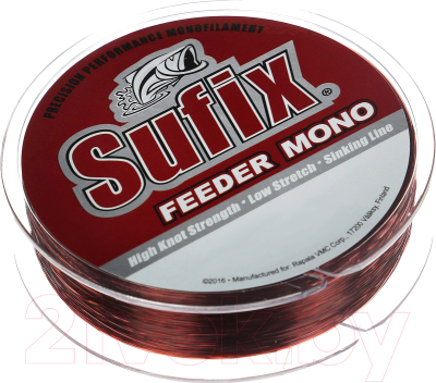 Леска монофильная Sufix Feeder mono 0.25мм / DS1XL0250MZB2O - фото