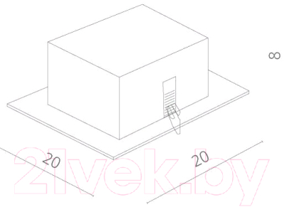 Точечный светильник Arte Lamp Cardani Semplice A5949PL-1GY