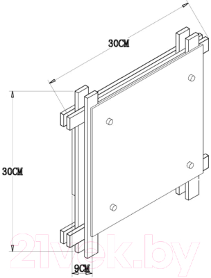 Потолочный светильник Arte Lamp Archimede A6462PL-2CK