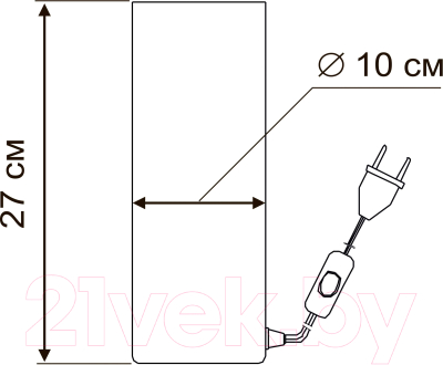 Прикроватная лампа Arte Lamp Sphere A6710LT-1WH
