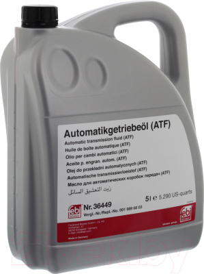 Трансмиссионное масло Febi Bilstein MB 236.14 / 36449 - фото