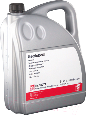 Трансмиссионное масло Febi Bilstein G 052 182 A2 / 39071 - фото