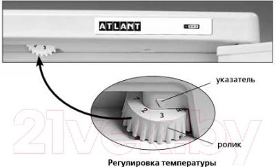 Холодильник с морозильником ATLANT ХМ 4013-022