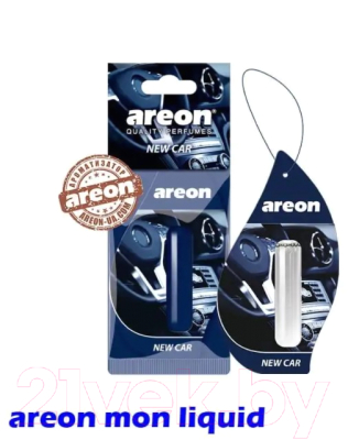 Ароматизатор автомобильный Areon Mon Liquid New Car / ARE-LR09