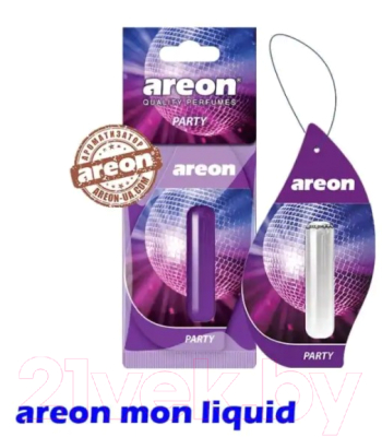 Ароматизатор автомобильный Areon Mon Liquid Party / ARE-LR13