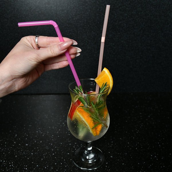 Набор одноразовых трубочек Мультидом Диско / YD13-154