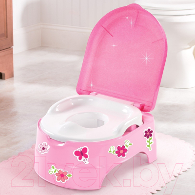 Детский горшок Summer My Fun Potty 11426 (с подножкой, розовый)