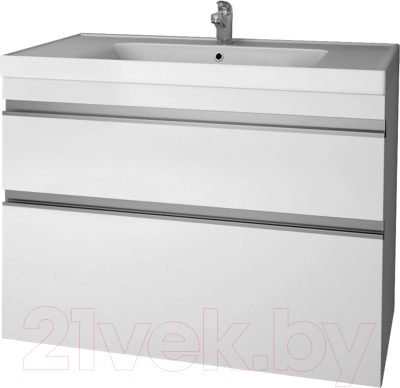Тумба под умывальник Dreja Grace Plus 90 c 2 ящиками - фото