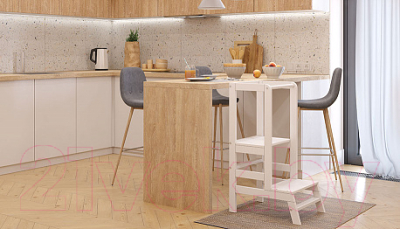 Башня помощника Polini Kids Step / 0003105-04 (белый)