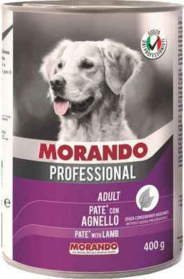 Влажный корм для собак Morando Паштет с ягненком / 09895 - фото