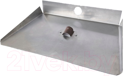 Лопата для уборки снега No Brand Трехбортная 460x300 (без черенка) - фото