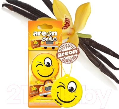 Ароматизатор автомобильный Areon Refreshment Vanilla / ARE-ASD11