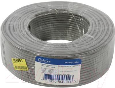 Кабель 5bites FTP Cat.5е FT5725-100A - фото
