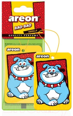Ароматизатор автомобильный Areon Baobao Vanilla / ARE-BAO - фото