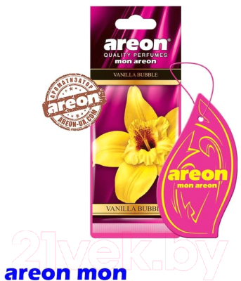 Ароматизатор автомобильный Areon Mon Areon Vanilla Bubble / ARE-MA29