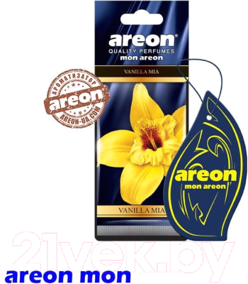 Ароматизатор автомобильный Areon Mon Vanilla Mia / ARE-MA30