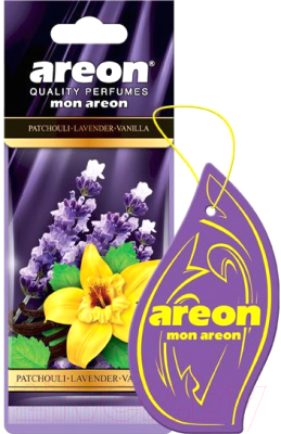 Ароматизатор автомобильный Areon Mon Areon Patchouli Lavender / ARE-MA34 - фото