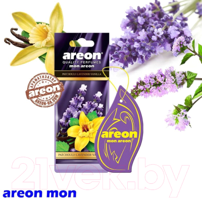 Ароматизатор автомобильный Areon Mon Areon Patchouli Lavender / ARE-MA34