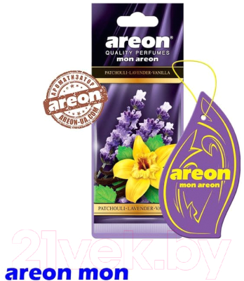 Ароматизатор автомобильный Areon Mon Areon Patchouli Lavender / ARE-MA34
