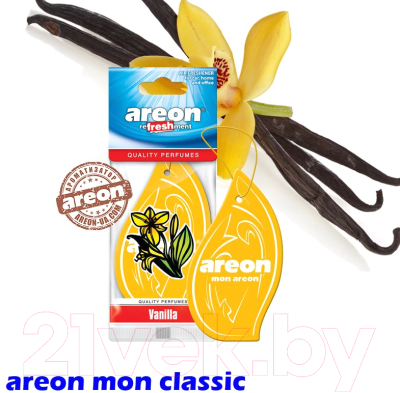 Ароматизатор автомобильный Areon Refreshment Vanilla / ARE-MKS15