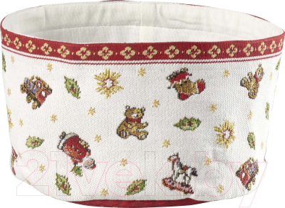 Корзина для хранения Villeroy & Boch Christmas Textile Accessories Toys Delight / 14-8585-6181 - фото
