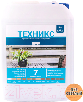Пропитка для дерева Техникс Акватон - фото