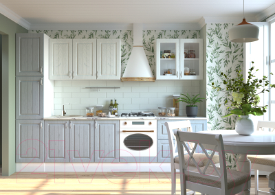 Шкаф-стол кухонный Горизонт Мебель Принцесса 40 3 ящика