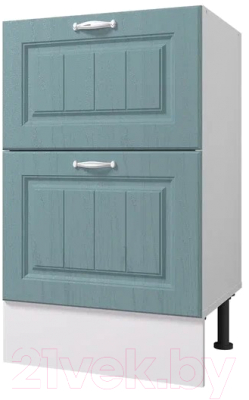 Шкаф-стол кухонный Горизонт Мебель Принцесса 50 2 ящика - фото