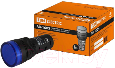 Лампа сигнальная TDM SQ0702-0059