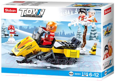 Конструктор Sluban Снегоход / RC-M38-B0951