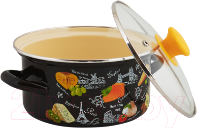 Набор кастрюль КМЗ Сыр 5 1 Экстра - фото