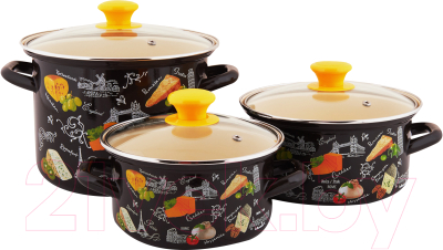 Набор кастрюль КМЗ Сыр 5 1 Экстра