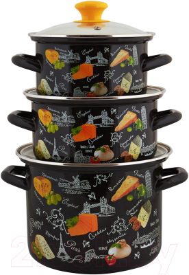 Набор кастрюль КМЗ Сыр 5 1 Экстра